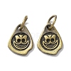 Tibetan Style Brass Pendants KK-M284-44AB-1