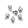 304 Stainless Steel Bell Charms STAS-F174-20P-A-1