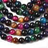 Natural Tiger Eye Beads Strands G-G101-6mm-6-2