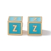 Rack Plating Brass Enamel Beads KK-B060-04G-06Z-2