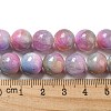 Dyed Natural Jade Beads Strands G-F764-03E-5