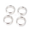 Tarnish Resistant 304 Stainless Steel Hoop Earrings EJEW-P177-P-10-2