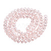 Electroplate Glass Beads Strands EGLA-A034-T2mm-A03-3