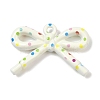 Opaque Printed Acrylic Pendants MACR-I040-01F-1