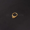 316L Stainless Steel Spider Web Hoop Nose Rings WG66A6F-02-2