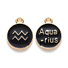 Alloy Enamel Pendants ENAM-S124-01A-08J-1