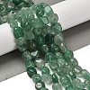 Natural Green Strawberry Quartz Beads Strands G-P497-01E-23-2