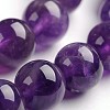 Round Natural Amethyst Gemstone Bead Strands G-J333-01-6mm-1