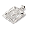 Rack Plating Brass Pendants KK-B092-42P-Y-2
