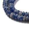 Natural Blue Spot Jasper Beads Strands G-K343-C18-01-4