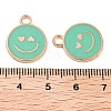 Alloy Enamel Pendants PALLOY-S192-04G-4