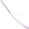 Braided Polycotton Cord Necklaces Making MAK-F038-B15-G-3