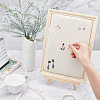 Rectangle Wooden Jewelry Display Stands ODIS-WH0025-42-3