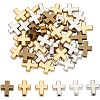 60Pcs 6 Colors Tibetan Style Alloy Beads TIBEB-HY0001-05-1