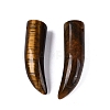 Natural Tiger Eye Pendants G-Q602-10B-1