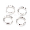 304 Stainless Steel Hoop Earrings EJEW-P177-P-07A-2