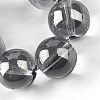 Electroplate Glass Beads Strands X-EGLA-Q062-6mm-A06-4