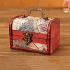 Wooden Portable Storage Boxes WOCR-PW0001-060B-1