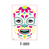 Heat Tranfer Printing Luminous Body Art Face Tattoo Sticker PW-WG59235-02-1