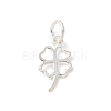 S925 Sterling Silver Pendant STER-H115-08B-S-1