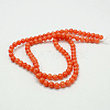 Natural Mashan Jade Round Beads Strands G-D263-4mm-XS21-2