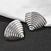 304 Stainless Steel Studs Earrings for Women EJEW-K306-22P-1