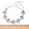 Non-Tarnish 304 Stainless Steel Bracelet Making SA-CBAFBB7-01P-B-4