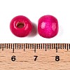Dyed Natural Wood Beads WOOD-Q006-10mm-11-LF-3