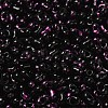 Spray Painted Glass Seed Beads SEED-F005-08A-01-3