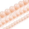 Opaque Solid Color Glass Beads Strands GLAA-T032-P6mm-09-4
