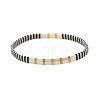 Bohemian Glass Seed Beaded Stretch Bracelets JM4508-10-1