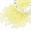 6/0 Imitation Jade Glass Seed Beads X1-SEED-N004-006-08-1