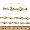 304 Stainless Steel Heart Link Chains CHS-A017-02B-G-3