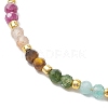 Chakra Theme Adjustable Natural Mixed Gemstone Braided Bead Bracelets for Women BJEW-JB11618-01-3