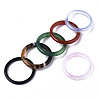 Natural White Chalcedony Linking Rings G-N0326-036-01-2