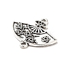 Tibetan Style Alloy Connector Charms PALLOY-M198-29AS-3