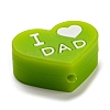 Father's Day Silicone Focal Beads LS-FIND-PW0005-12A-3