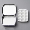 Iron Watercolor Paints & Nail Polish Tins Storage Box MRMJ-WH0077-083C-3