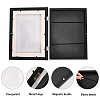 Wooden Oil Painting Storage Box Kids Flip Cover Photo Frame AJEW-WH0347-04C-4