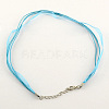 Multi-strand Necklace Cord for Jewelry Making NJEW-R218-M-2