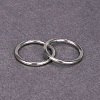 316L Surgical Stainless Steel Hoop Cartilage Earrings WGB51CA-29-1