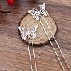 Ancient Style Brass Hair Fork Finding PW-WG3DF9A-01-1