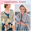 1Set Flat Round Alloy Shawls and Capes Buckles FIND-GF0008-08B-5