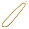 Nylon Milan Cord Necklace Making MAK-M028-01G-01-1