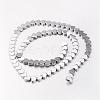Electroplate Non-magnetic Synthetic Hematite Bead Strands G-F300-23C-01-2
