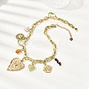 Women's 304 Stainless Steel Necklaces NJEW-A063-12G-1