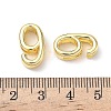 Brass Slide Charms KK-L253-15G-09-3