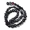 Handmade Millefiori Lampwork Beads Strands LAMP-F035-09E-2