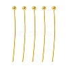 Brass Ball Head Pins KK-R020-06G-1