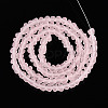 Frosted Transparent Glass Beads X1-GLAA-N016-4mm-10-2